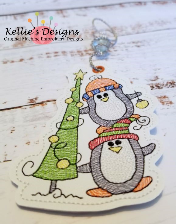 Penguin Christmas Tree Ornament