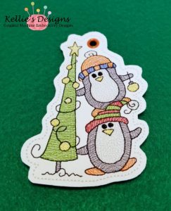 Penguin Christmas Tree Ornament