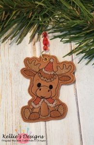 Woodland Moose Ornament