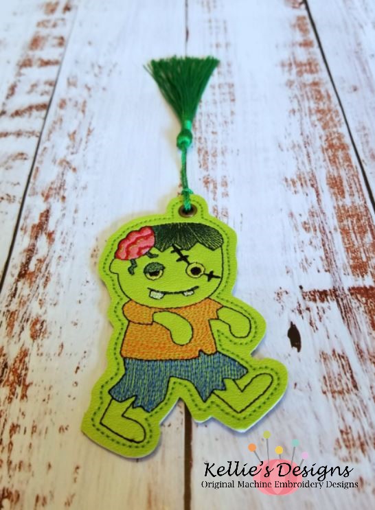 Zombie Brain Boy Ornament