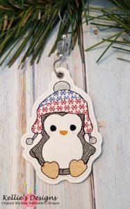 Penguin with Hat Ornament