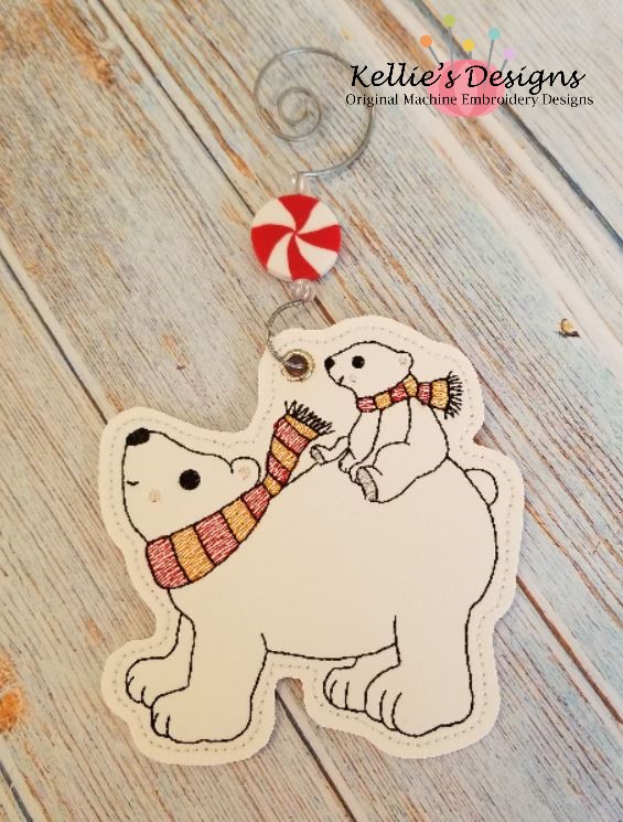 Polar Bears Ornament