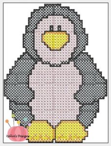 Cross Stitch Penguin