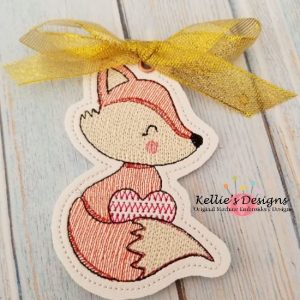 Valentine Fox Ornament