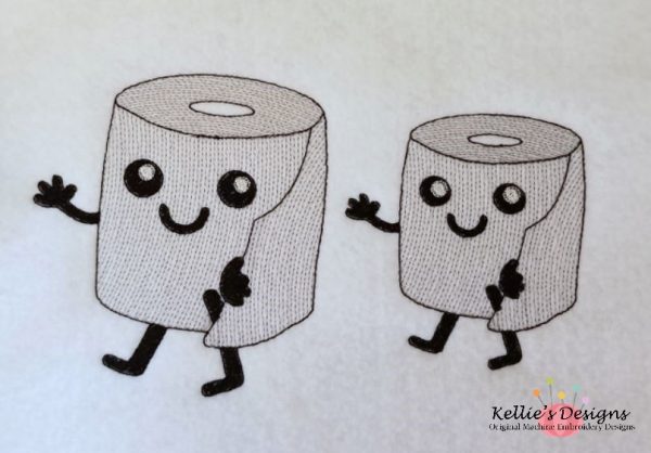 Sketch Toilet Paper Set