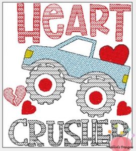 Heart Crusher 5x7