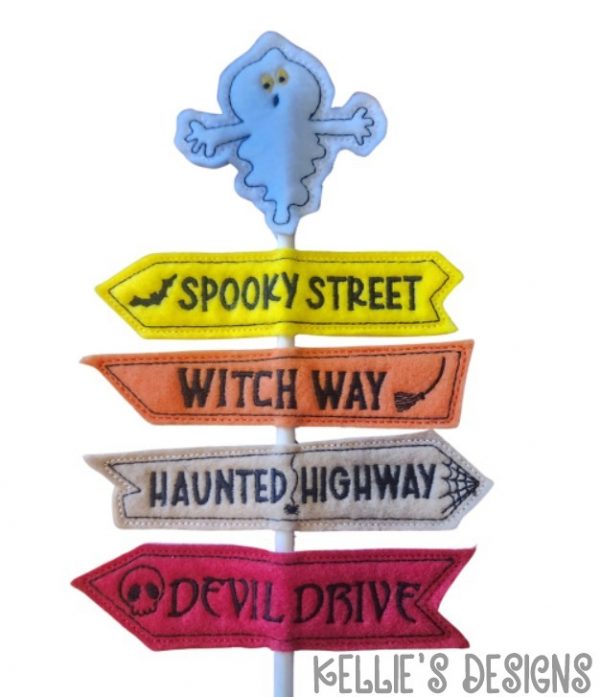 Halloween Street Sign